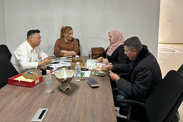 Discussion sur l'installation d'une usine de fabrication d'engrais en Algérie