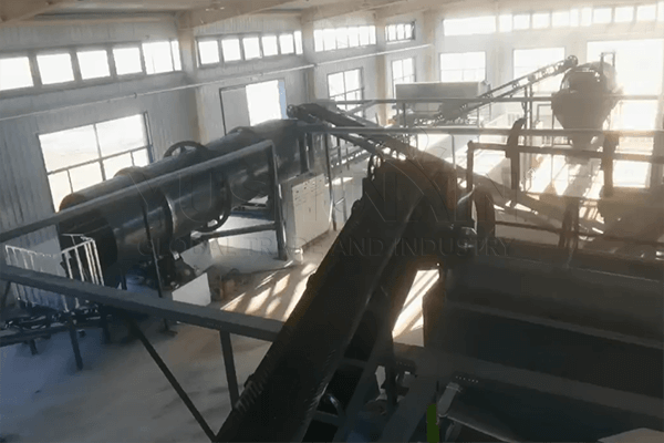 Usine de granulation à tambour d'un coût de 300000$
