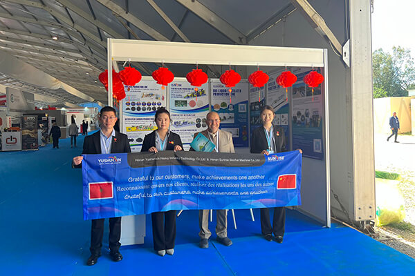 YUSHUNXIN participe au salon marocain des équipements pour la production d'engrais