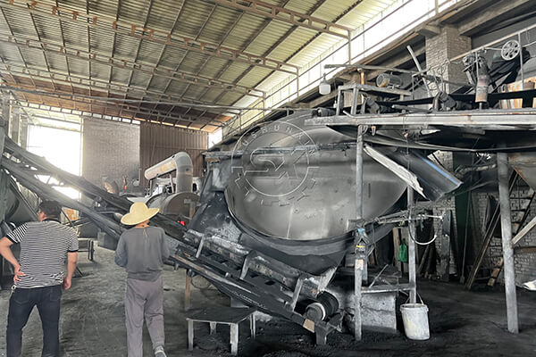 granulateur d'engrais phosphaté en acier inoxydable