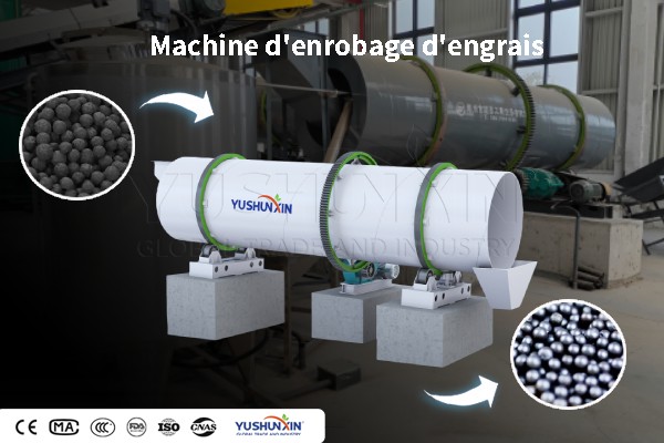 machine d'enrobage d'engrais