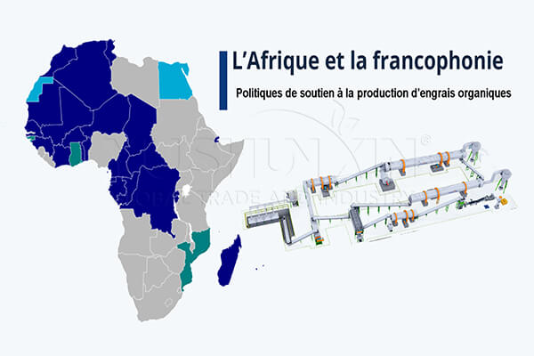 production d'engrais organiques en Afrique francophone