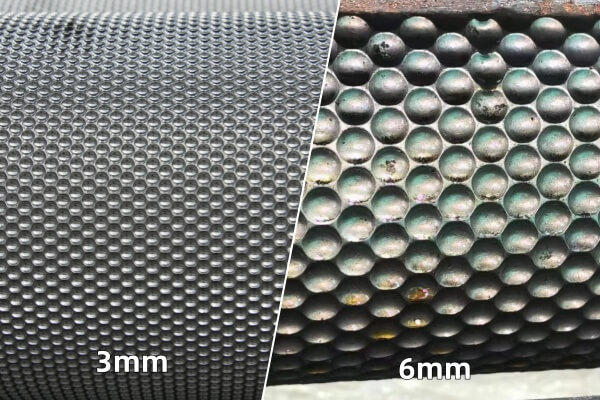 rouleaux pour la fabrication d'engrais granulaires de 3 à 10 mm