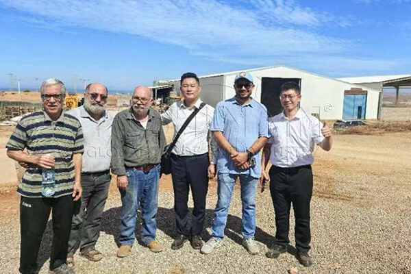 Enquête sur le site de production d'engrais en Algérie