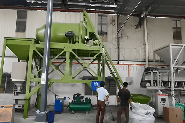 L'usine d'engrais BB fonctionne