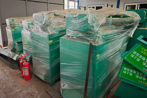 Machine de presse à double rouleau pour granulés SSP 4 TPH