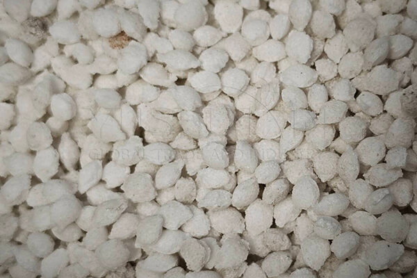 granulés d'engrais phosphatés comprimés au rouleau