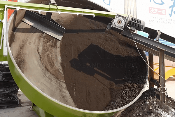 processus de granulateur à plateau d'engrais