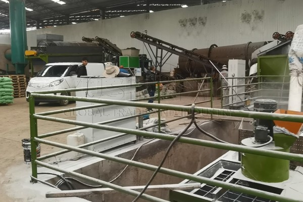 Installation d'une usine granulés engrais NPK de 20 TPH