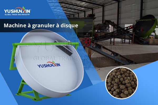 machine à granulés d'engrais à disque