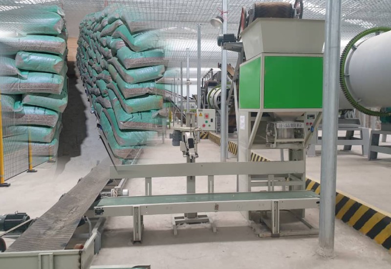 machine d'emballage commerciale pour granulés de bentonite
