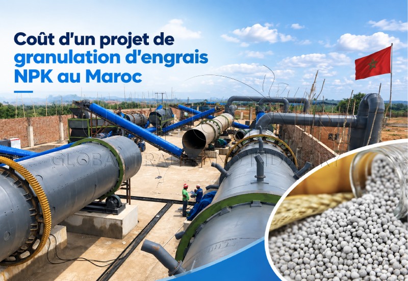 Coût projet de granulation engrais NPK au Maroc